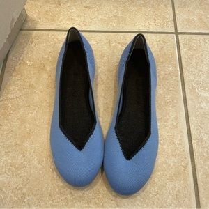 Rothy’s Ice Blue Merino Flats
